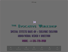 Tablet Screenshot of evocativeworkshop.com